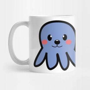 pulpo foca kawaii uwu Mug